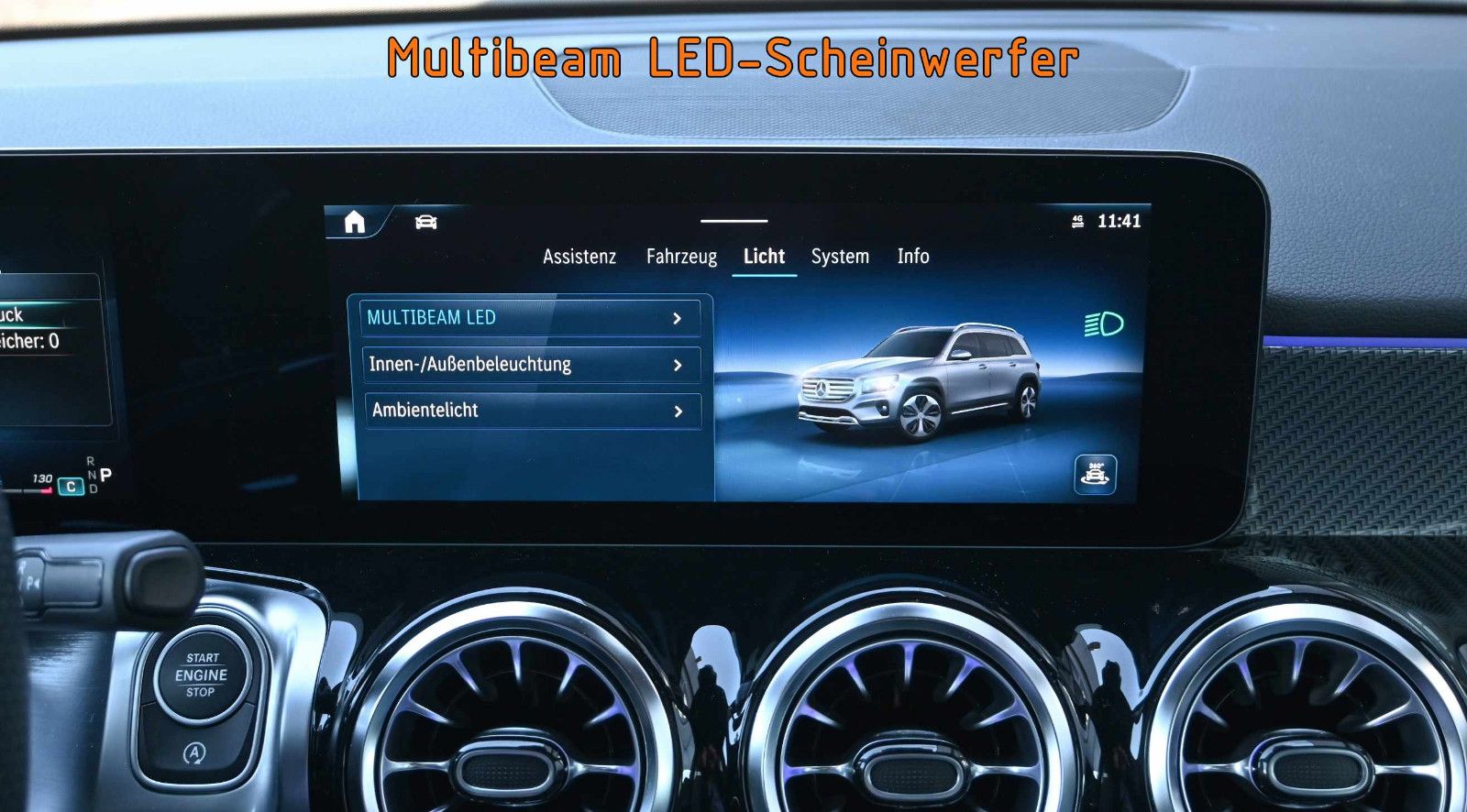 Fahrzeugabbildung Mercedes-Benz GLB 220 d 4MAT. AMG LINE + NIGHT °ACC°AHK°MEMORY