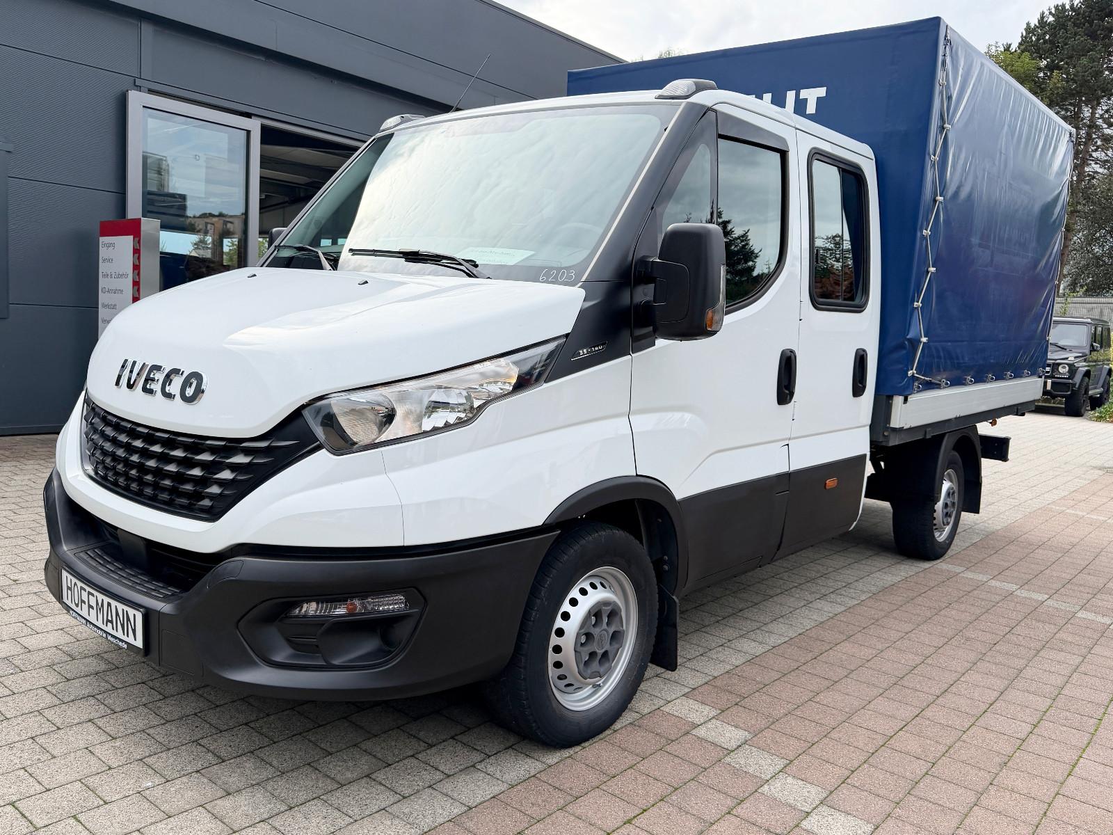 Iveco Daily 35S14 DOKA Pritsche Plane *AHK3,5t*