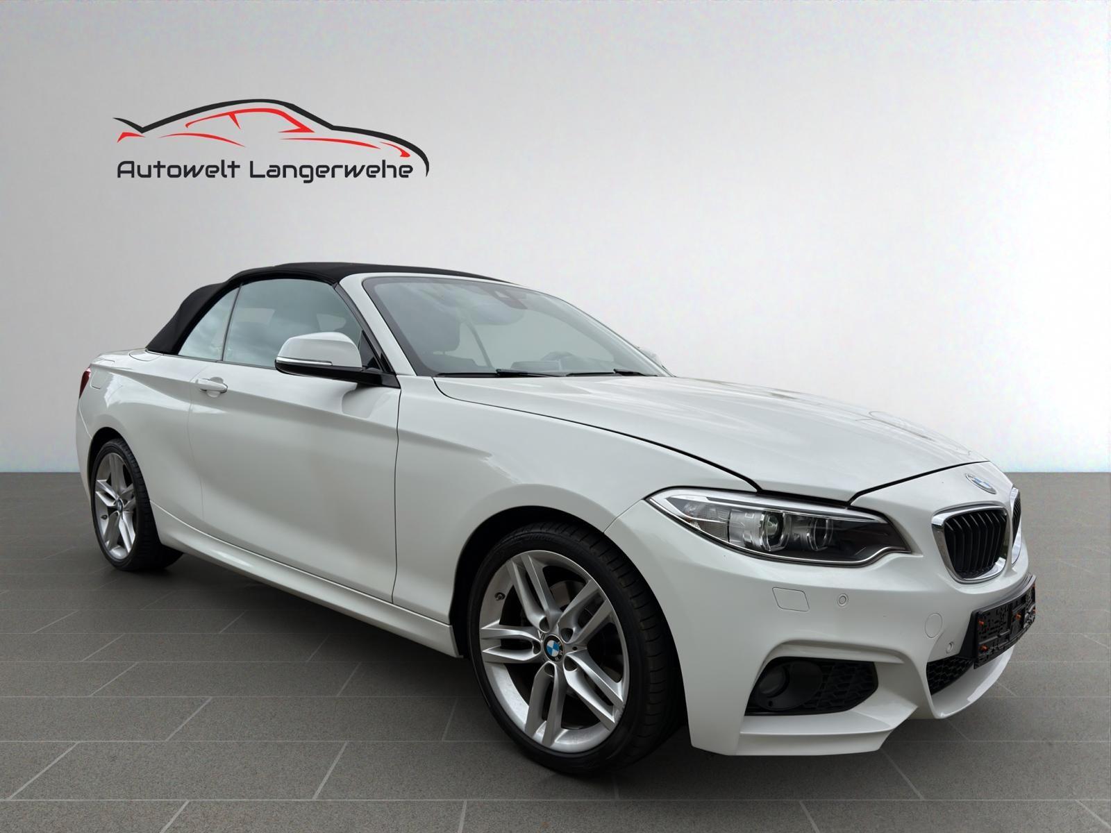 BMW 220d *M Sport*Navi*RFK*SHZ*8-Fach*1.Hand*
