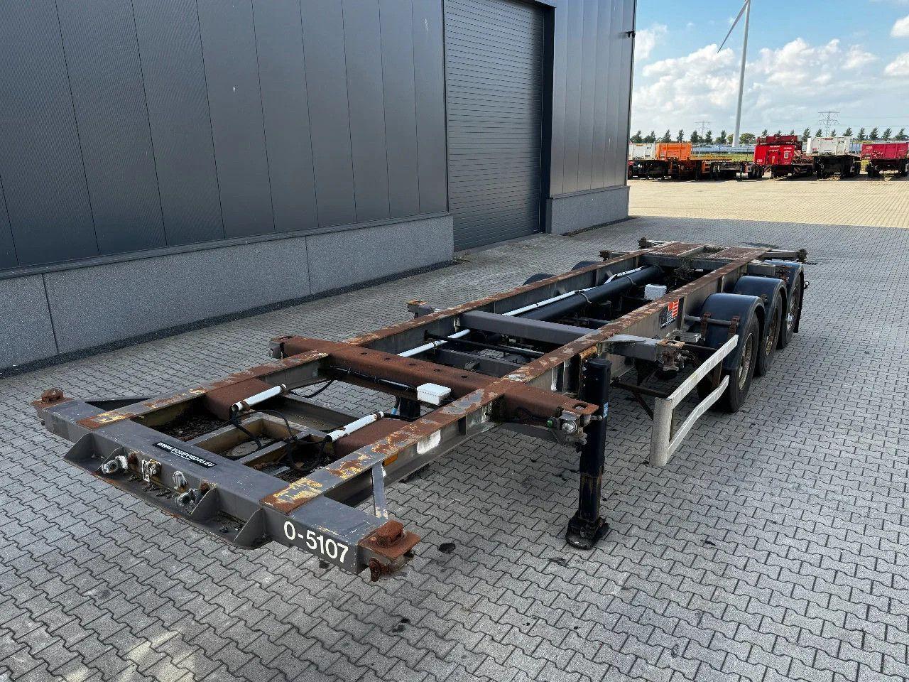 Andere Desot 20FT/30FT ADR-Chassis, Liftachse, Heckbund