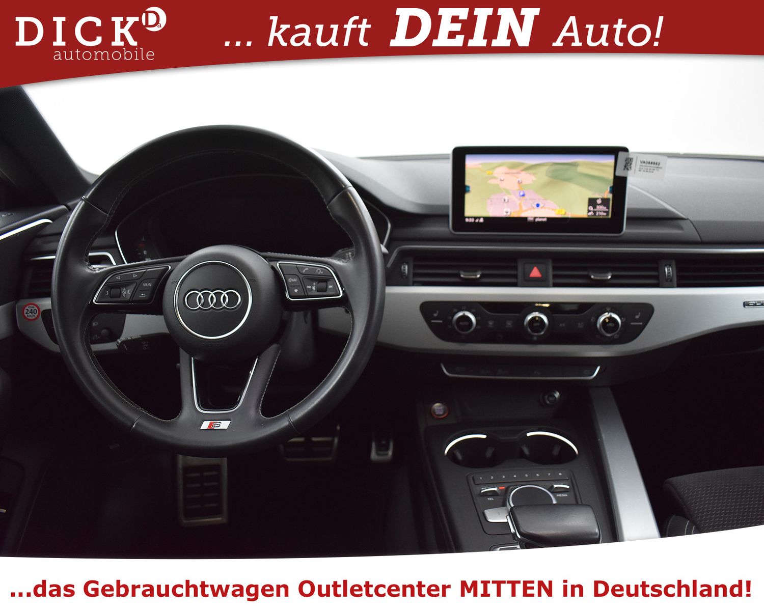 Fahrzeugabbildung Audi Audi S5 3.0d Quat VIRTUAL+LED+NAVI+LEDER+AHK+19"