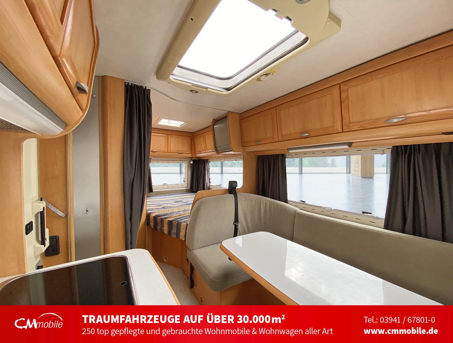 HYMER / ERIBA / HYMERCAR Classic BC 575 - Hub&Festbett -