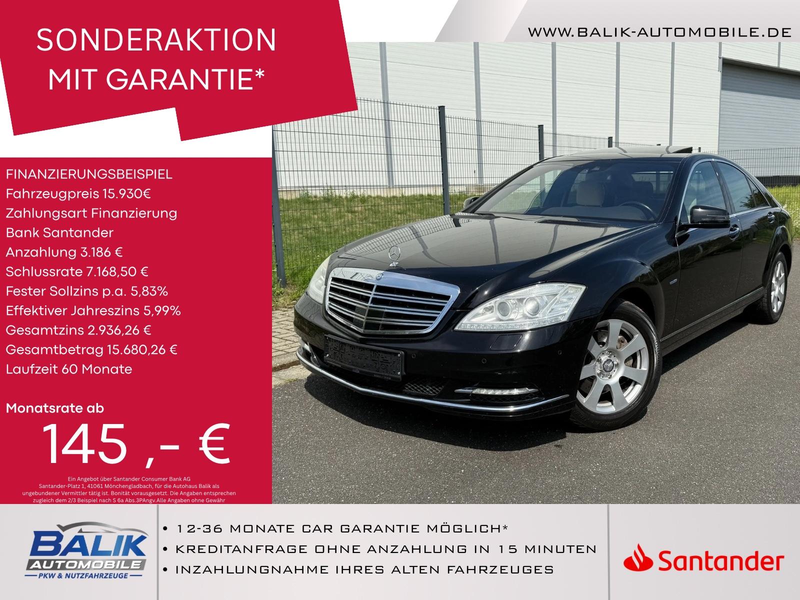 Mercedes-Benz S 350 CDI BlueTec*DESIGNO*EURO6*SCHIEBEDACH*