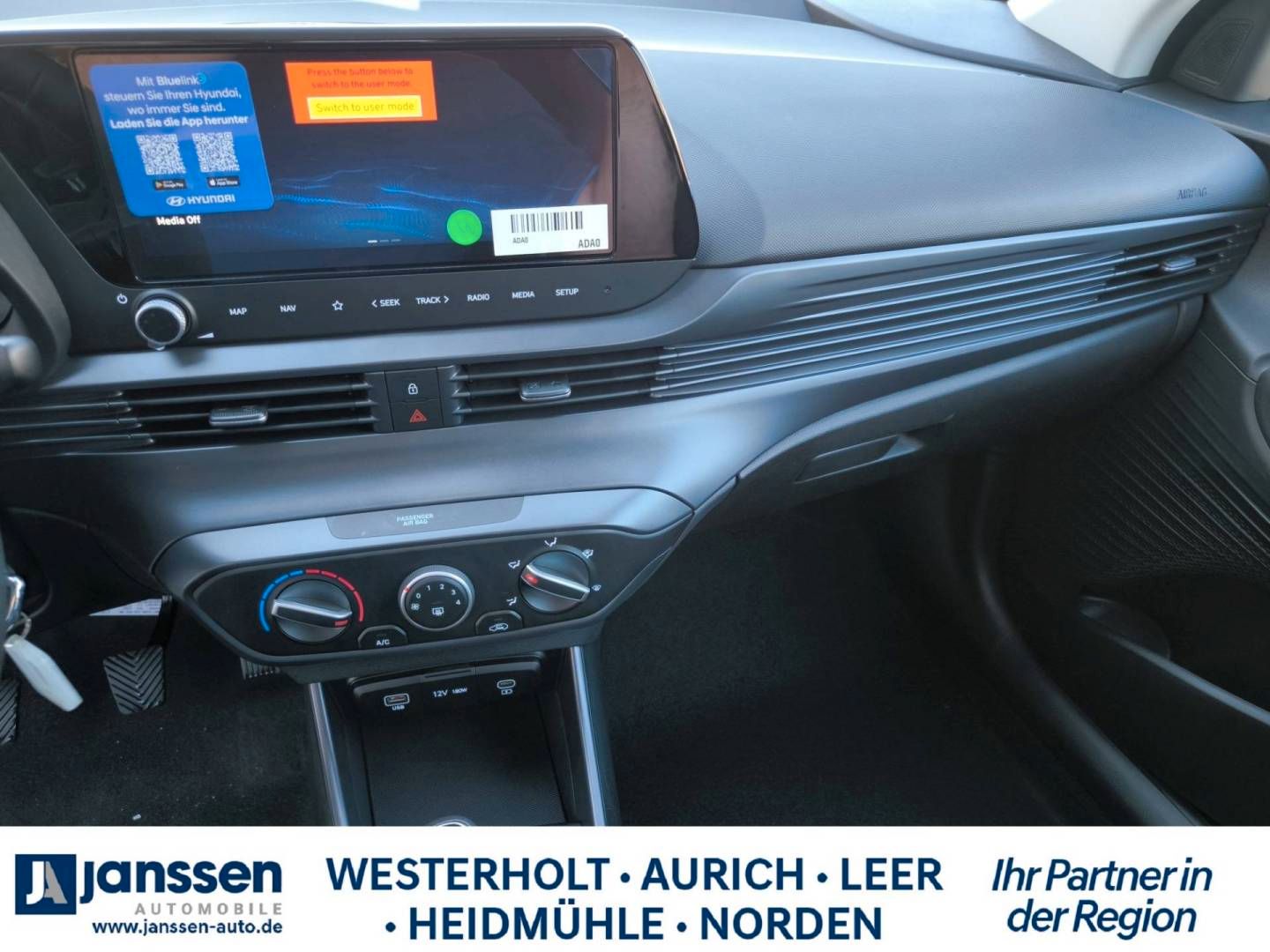 Fahrzeugabbildung Hyundai i20 Select, Funktionspaket