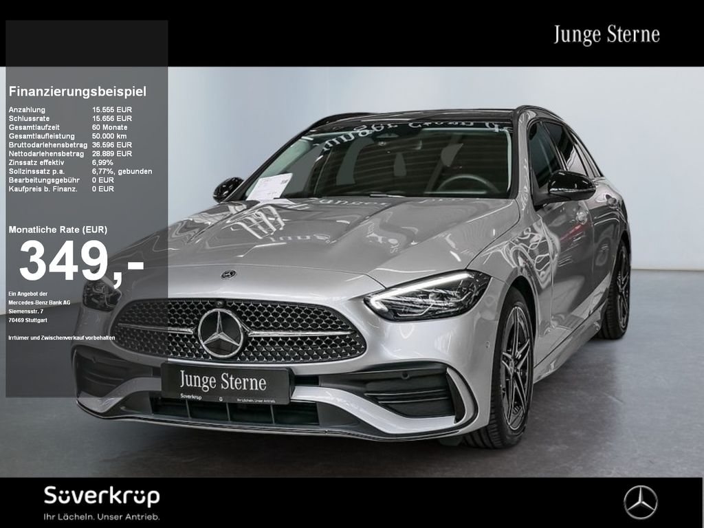 Mercedes-Benz C 200 T , AMG NIGHT KAMERA SPUR PANO AHK PDC
