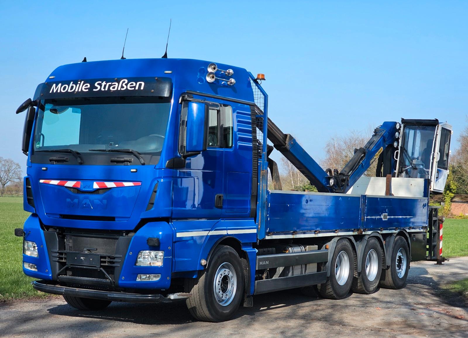 MAN TGS 35.440 + Kran *Selbstfahrer* Mobile Straßen