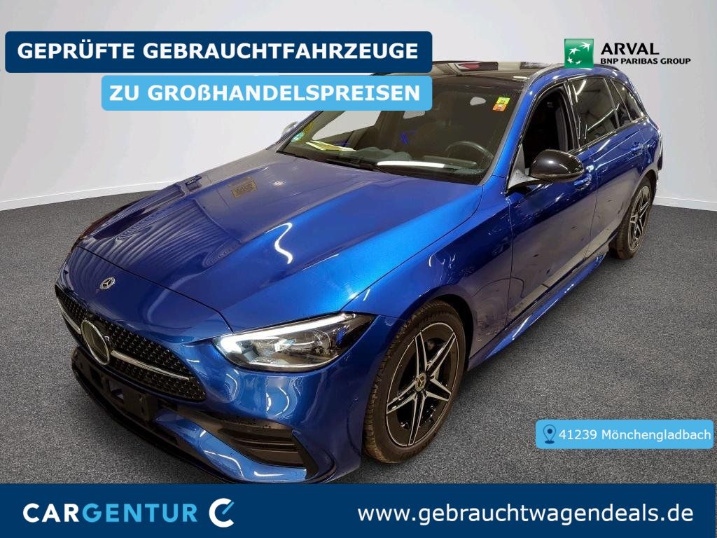 MERCEDES-BENZ C 300 d T AMG Line AHK Pano S-Dach SpoSi ACC HuD
