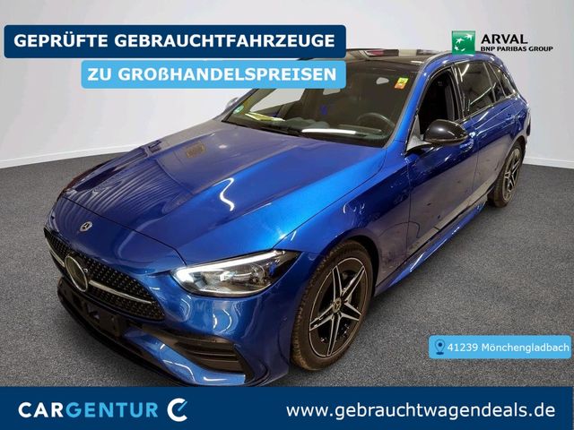 MERCEDES-BENZ C 300 d T AMG Line AHK Pano S-Dach SpoSi ACC HuD