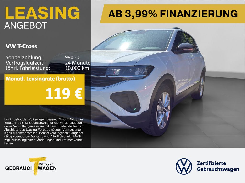 Volkswagen T-Cross 1.0 TSI GOAL LED ACC NAVI ASSIST