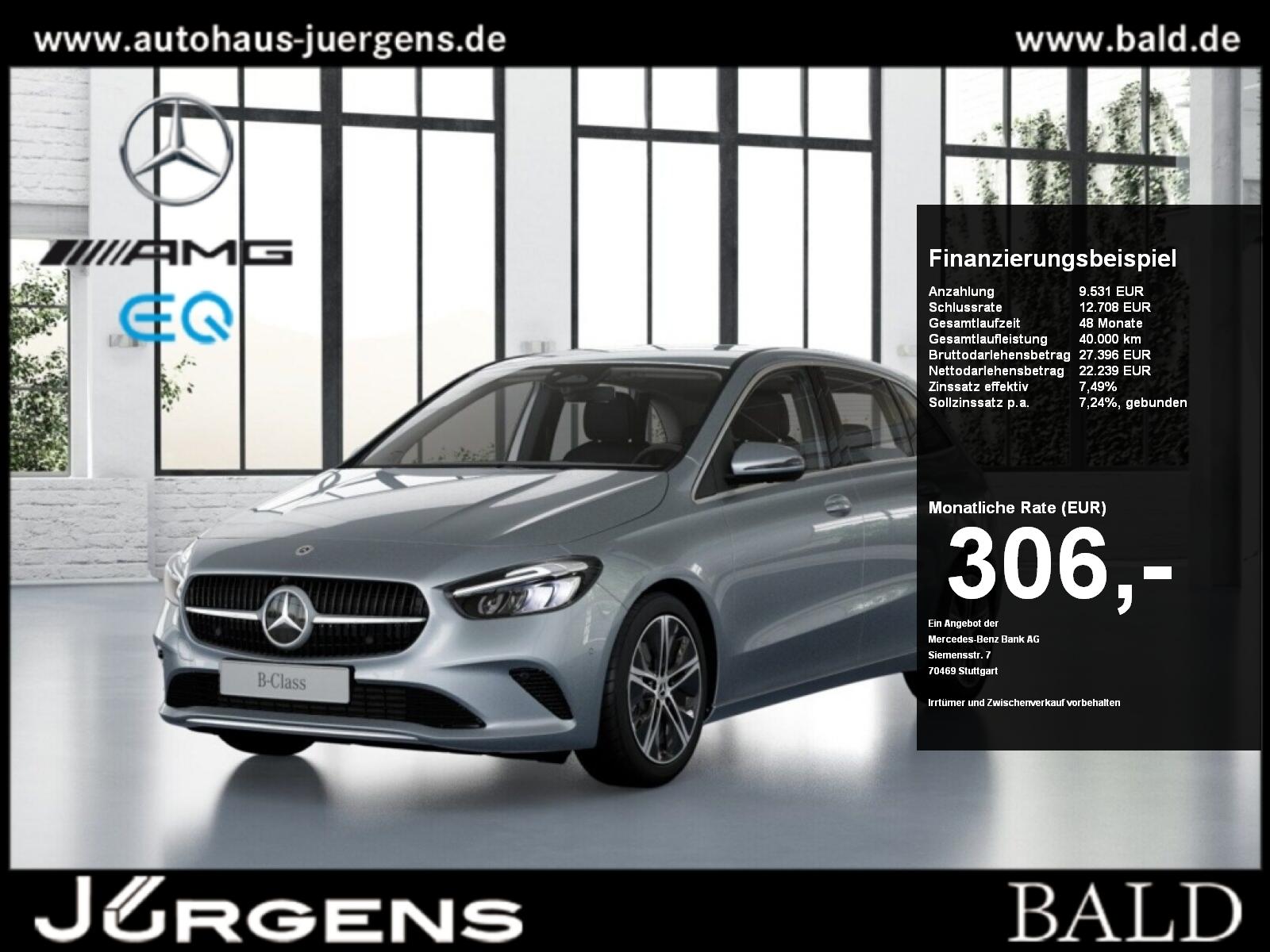 Mercedes-Benz B 200 Progressive+Cam+LED+Navi+Wide+Winter+PTS