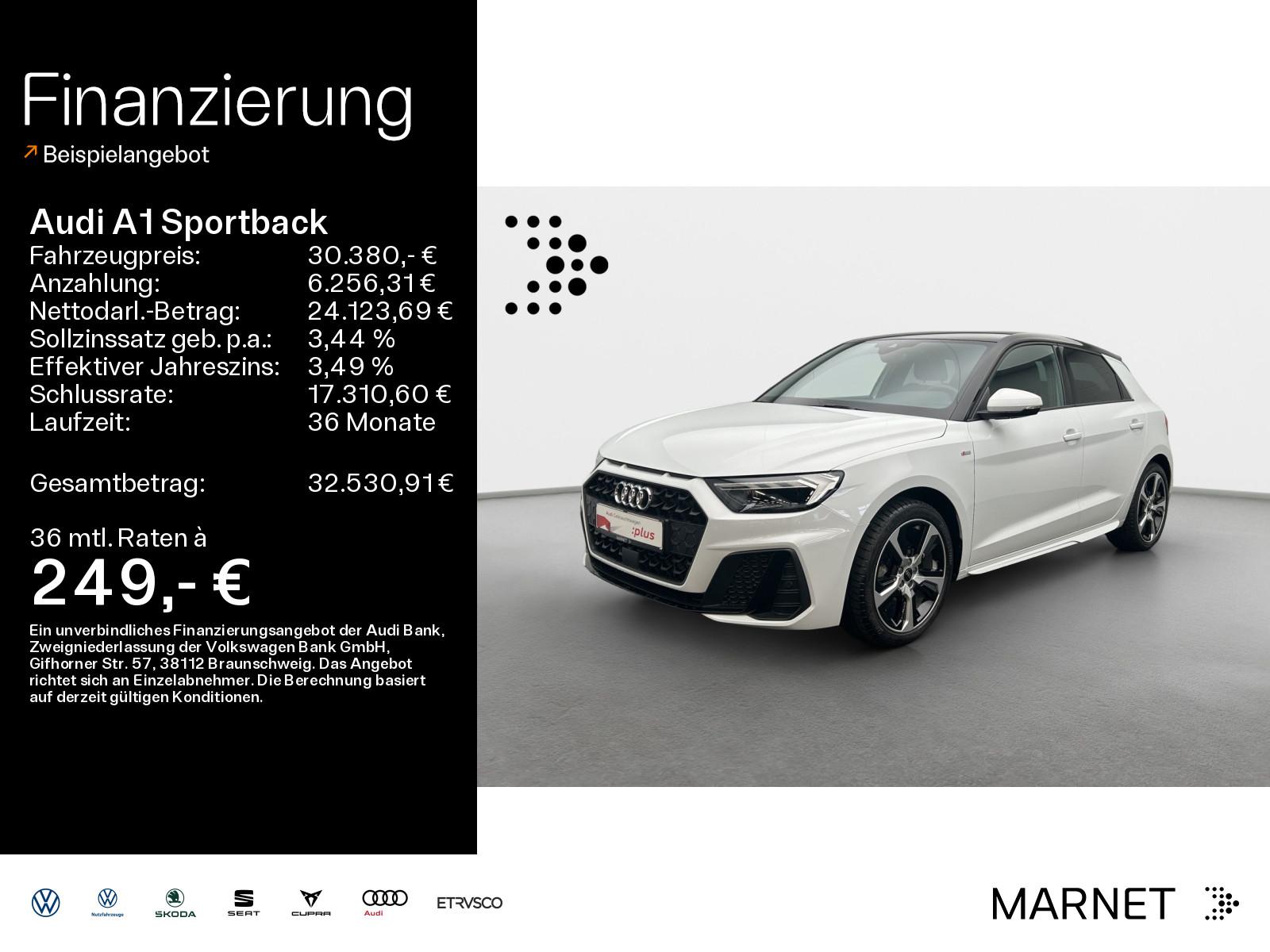 Audi A1 Sportback 35 TFSI S line*LED*SONOS*PDC*Virtua