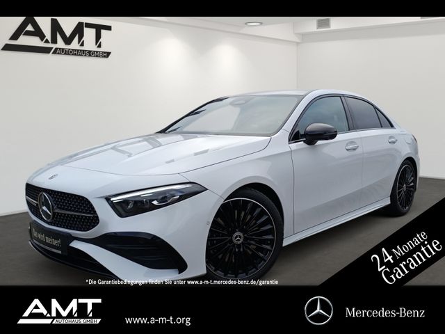 Mercedes-Benz A 250 4M Limo AMG Premium+Leder+Pano+AHK+Standh.