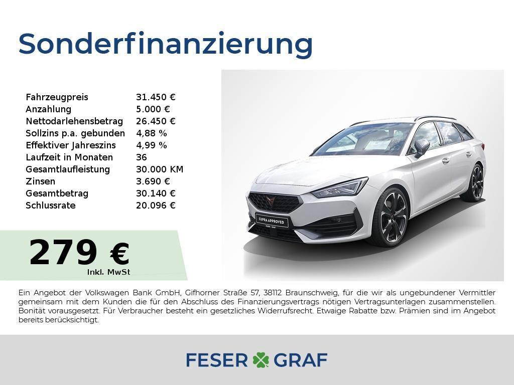 Cupra Leon Sportstourer VZ 2.0 TSI ACC/PDC/SPORTSITZE