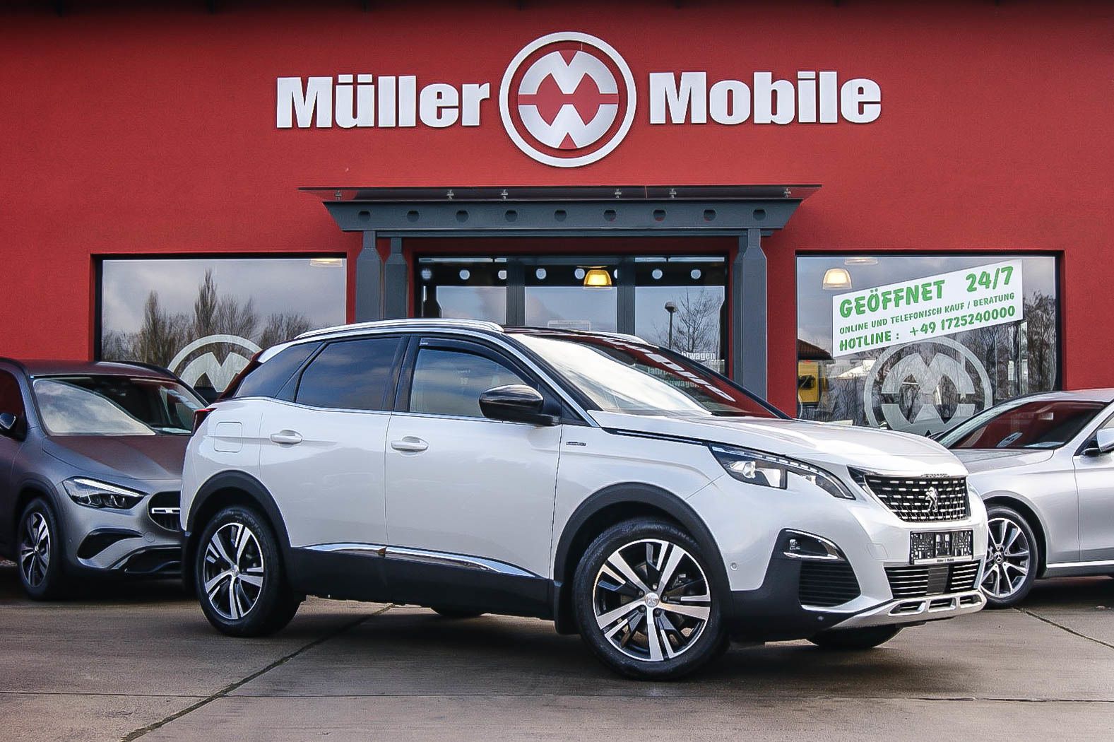 Fahrzeugabbildung Peugeot 3008 GT-LINE 1.6T PANORAMADACH LED SPORT 1.HAND