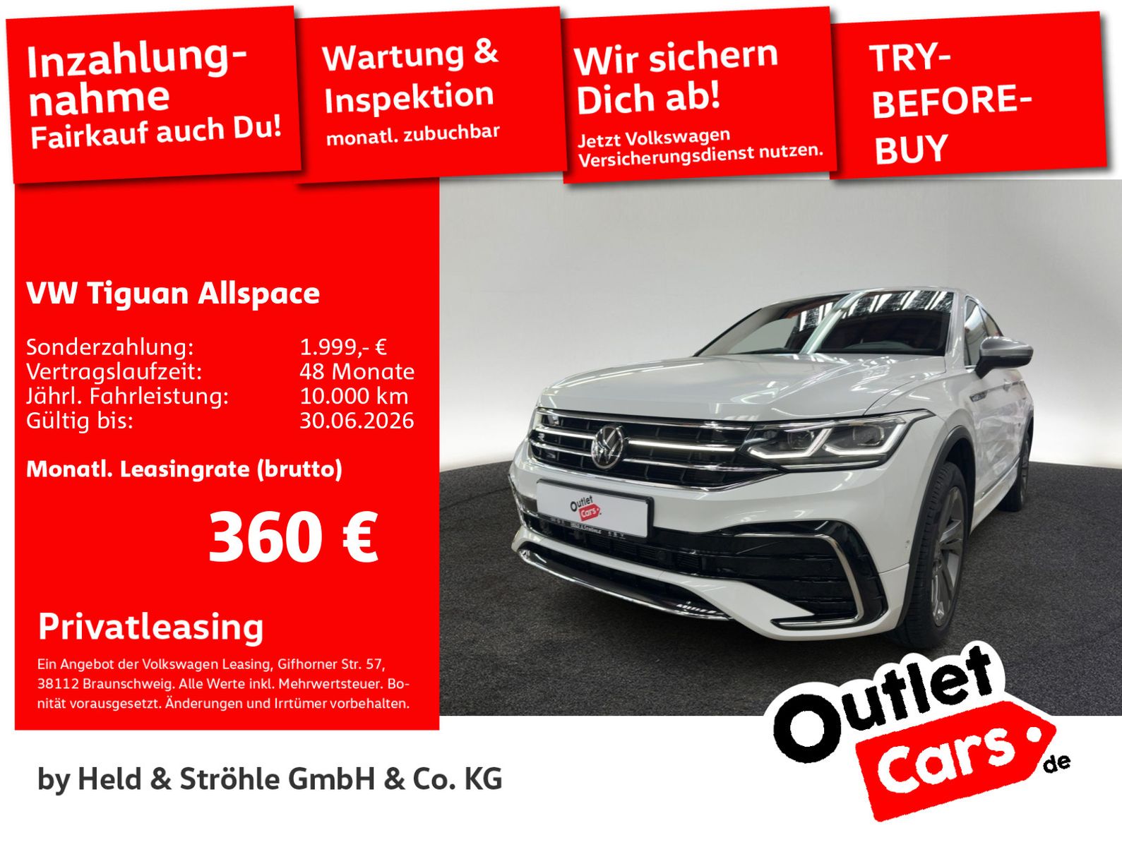 Volkswagen Tiguan Allspace R-LINE 2.0 TDI DSG 4M AHK MATRIX