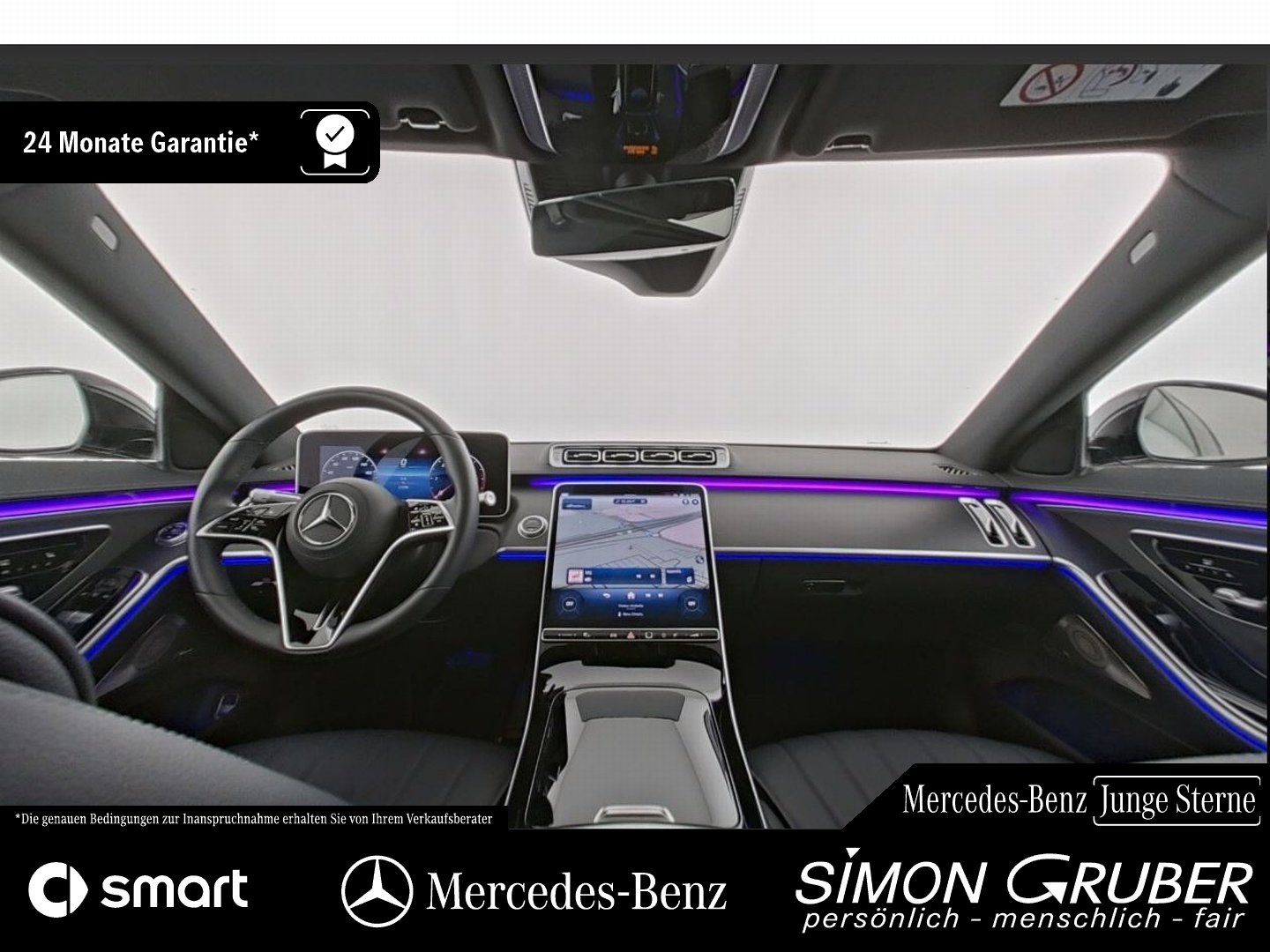 Fahrzeugabbildung Mercedes-Benz S 350 d 4MATIC Burm Pano Aktiv Ambi Guard 360