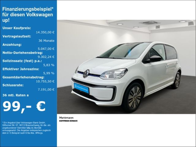 Volkswagen up! e-Style Sitzheizung Climatronic