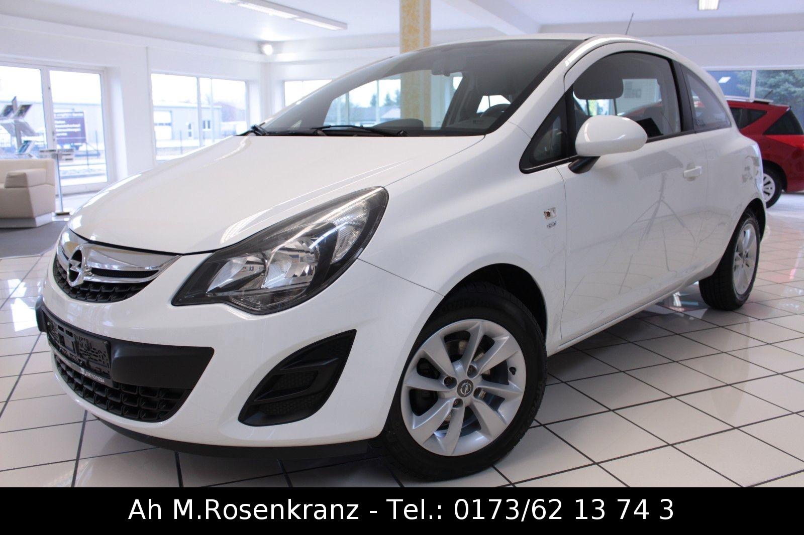 Opel Corsa D Energy Alu Allwetter Wartung TÜV neu