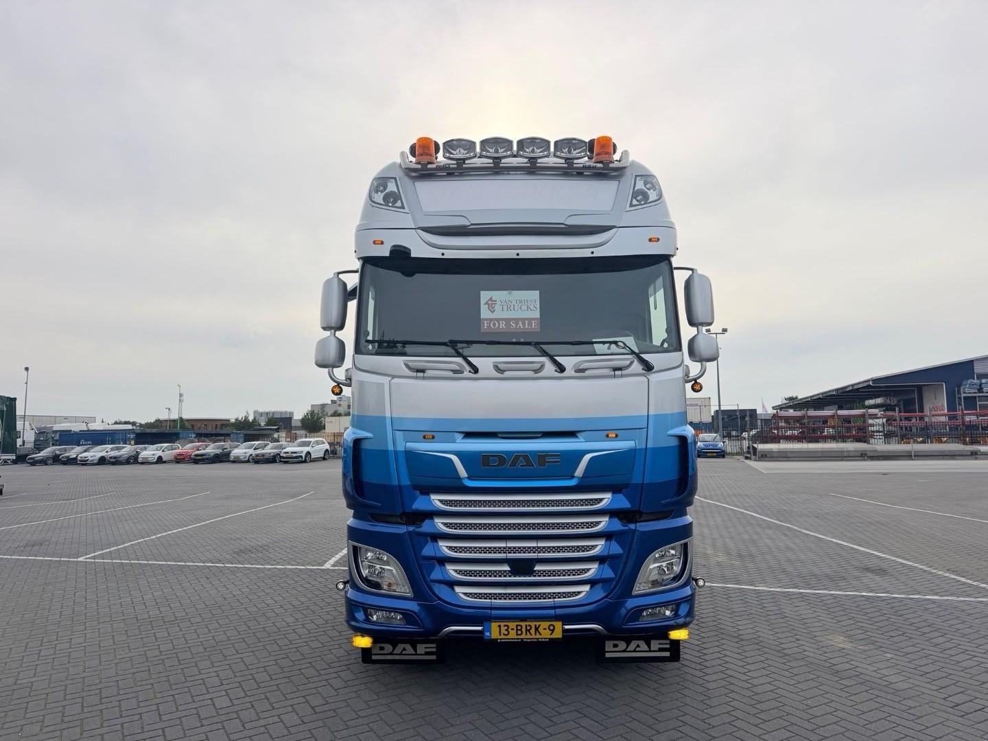 DAF XF 480 FT 9t front axle, hydrauliek, stand airco
