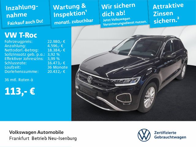 Volkswagen T-Roc 1.0 TSI Life Navi LED DAB+ FrontAssist