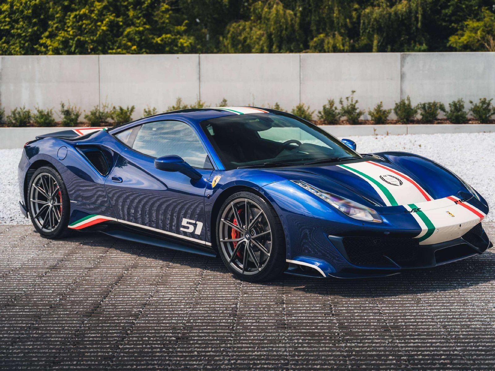 Ferrari 488 Pista Piloti / Tailor Made/Blu TourDeFrance