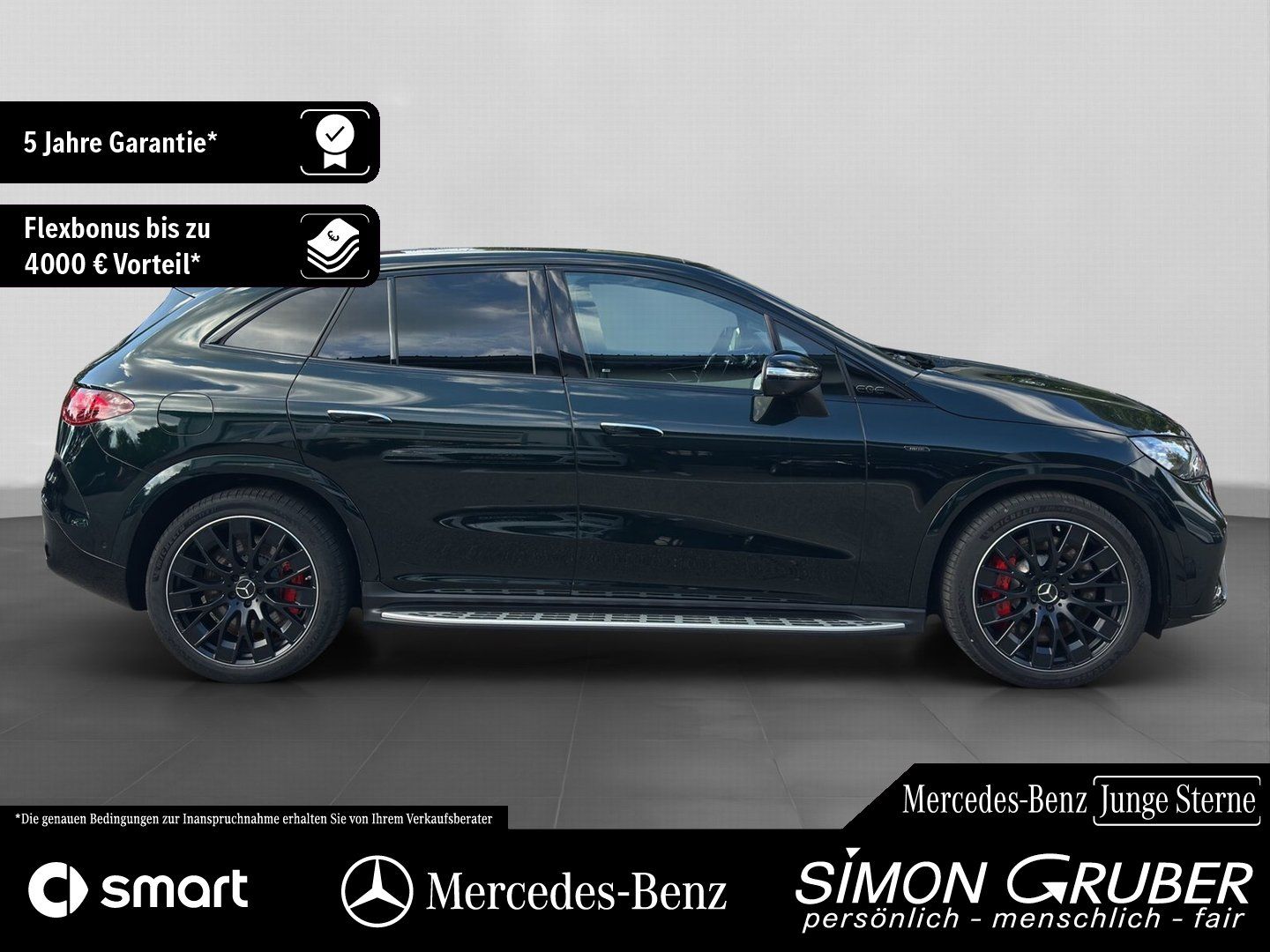 Fahrzeugabbildung Mercedes-Benz EQE 43 4M SUV AMG Night I+II HUD Hyper AHK