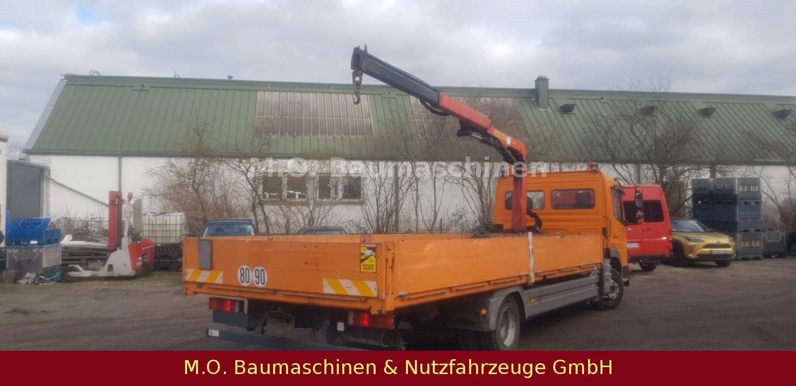 Fahrzeugabbildung Mercedes-Benz Atego 822 / Palfinger 6001/