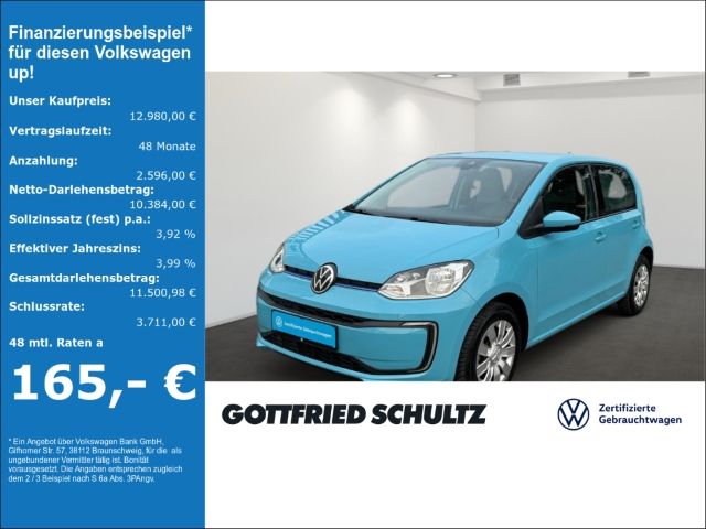 Volkswagen up! e-MOVE UP! CLIMATRONIC RADIO USB DAB