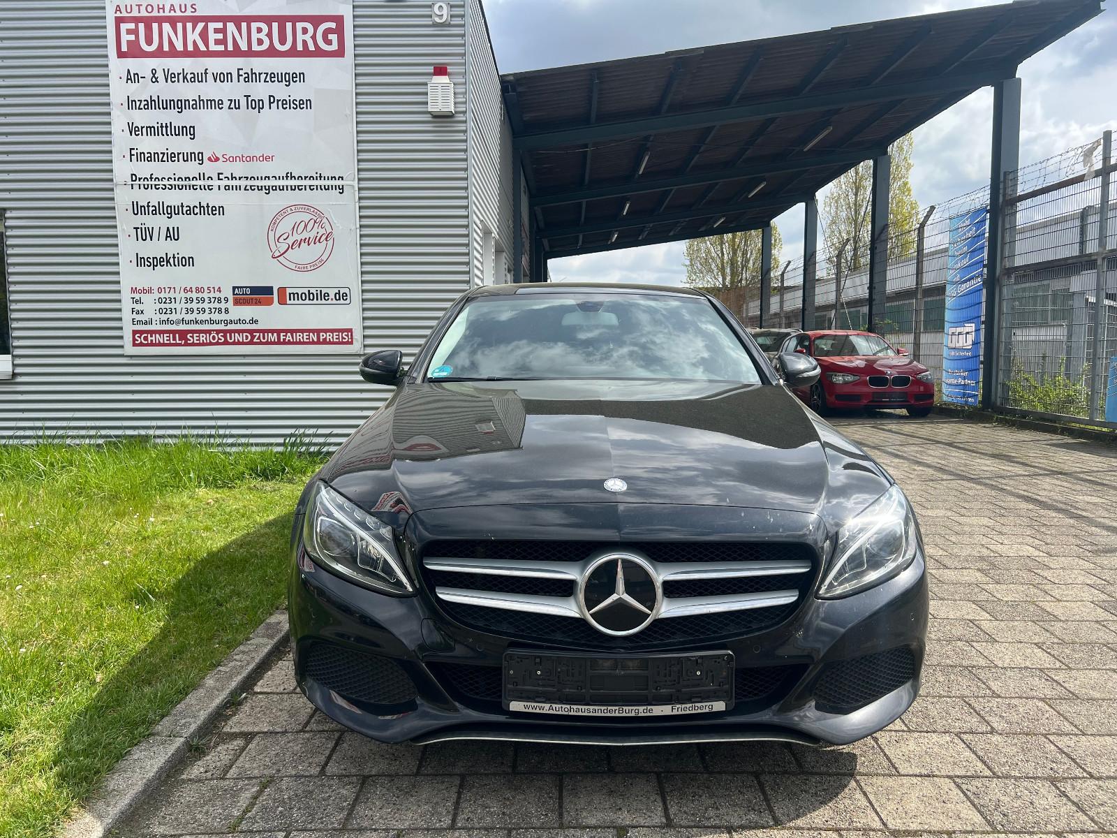 Mercedes-Benz C 180 d AUT/LEDER/NAVI/KAMERA/DISTR/LED/SHZ/PDC