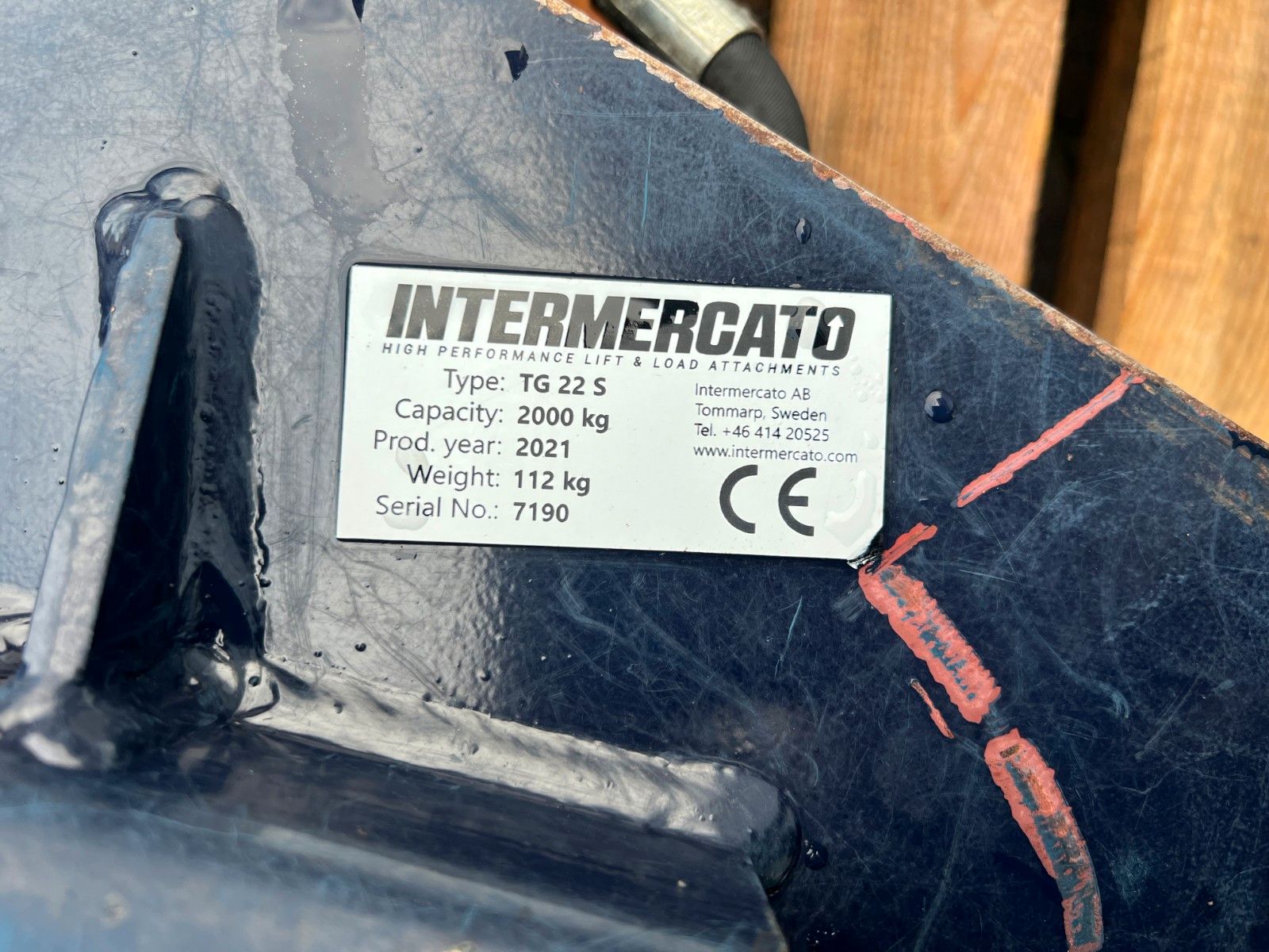 Fahrzeugabbildung Andere Intermercato TG 22 S Greifer / Rotator / 2021