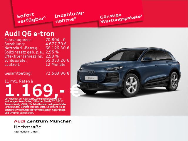 AUDI Q6 e-tron qu. Pano/ACC/AHK/LuftFed/HuD