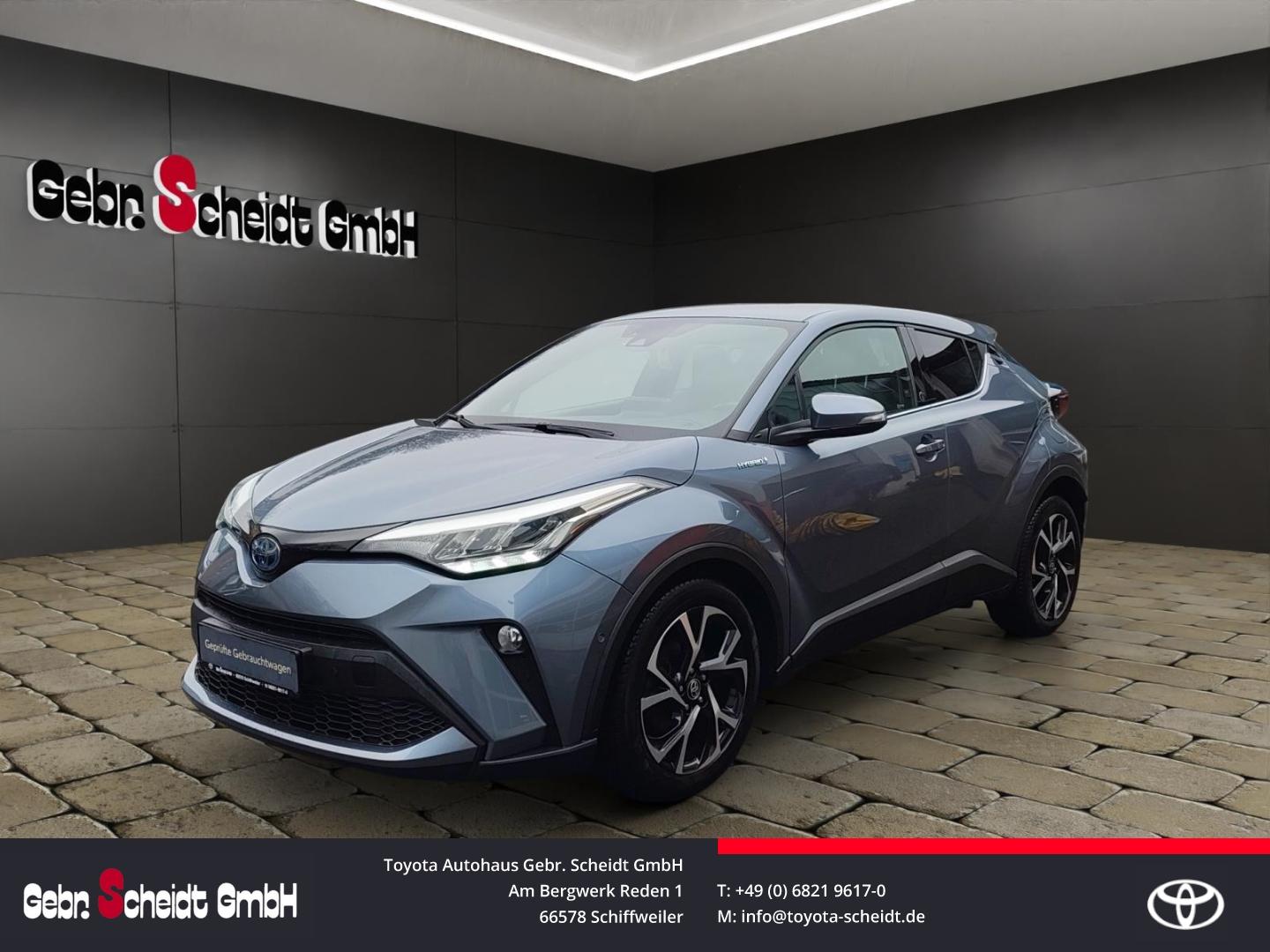 Toyota C-HR Hybrid Team D Rückfahrkamera LED-Hauptschei