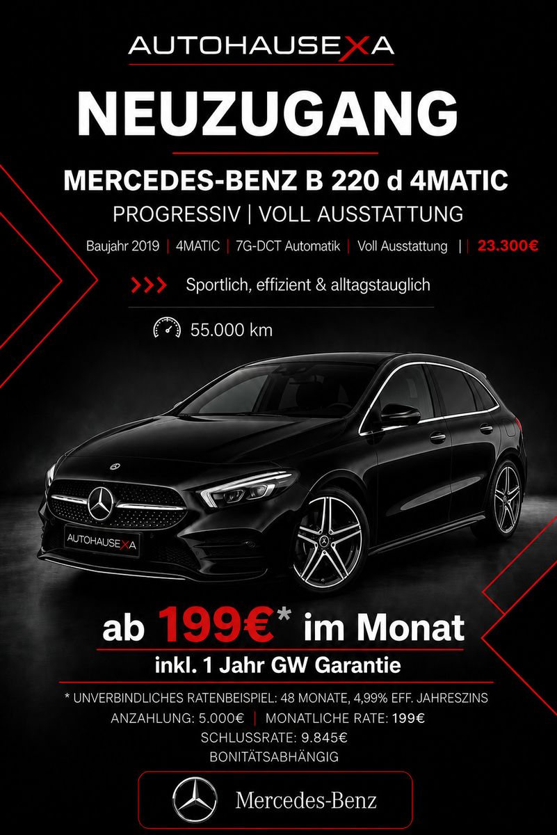 MERCEDES-BENZ B 220 B 4Matic