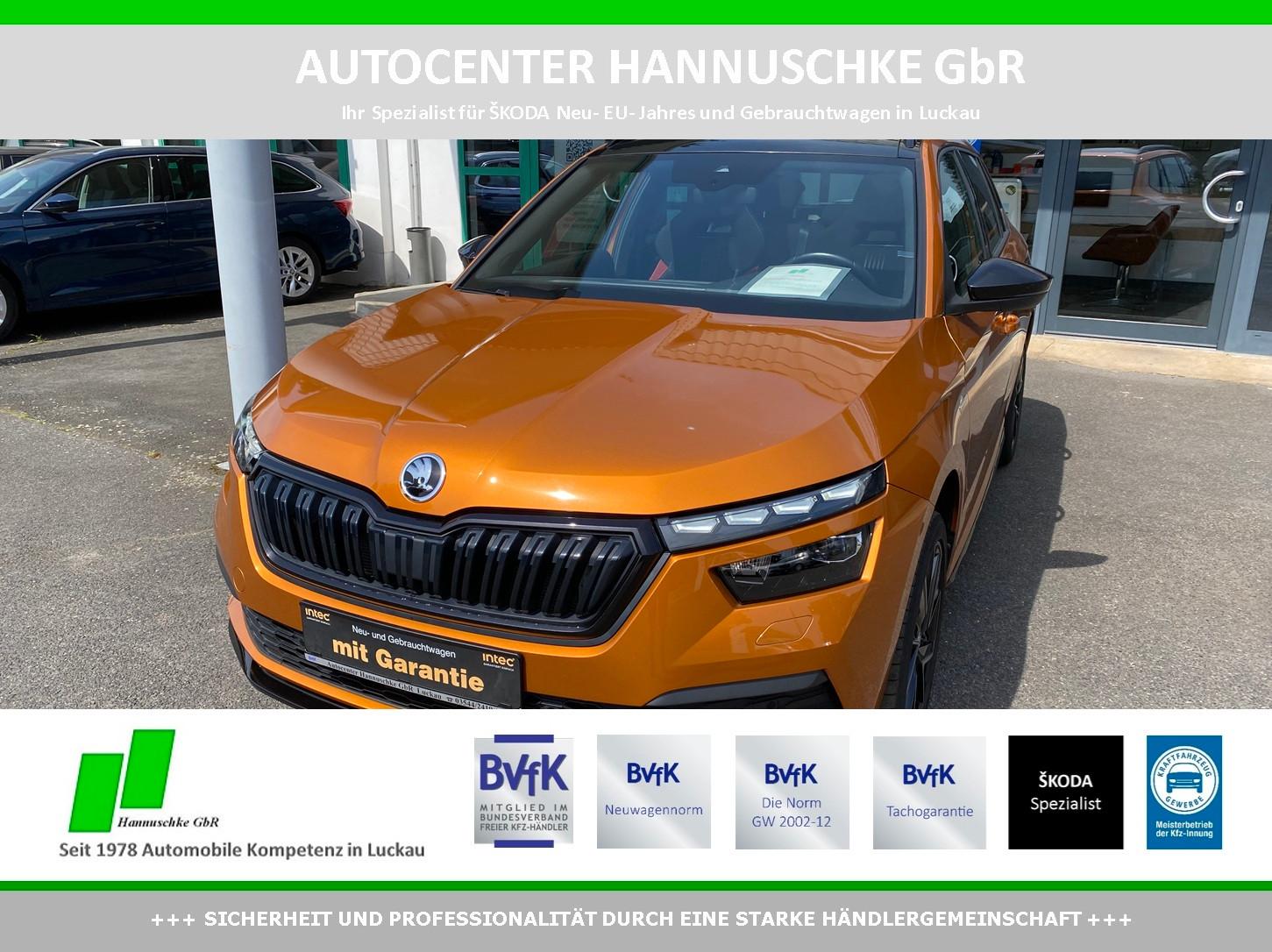 Skoda Kamiq 1.0 TSI Monte Carlo NAV/PANO/VLED/RFK/BMFL