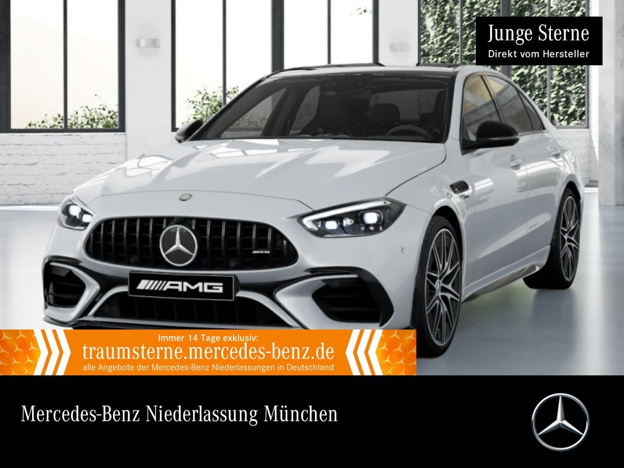 MERCEDES-BENZ C 63 S E Perf. Pano/Fahrass+/DriverPack/PerfSitz
