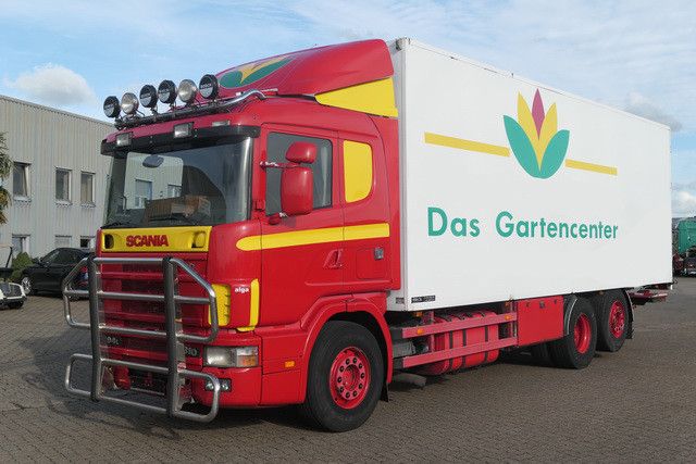 Scania 310 6x2, Komplett-Zug, 105m³, Blumen, LBW