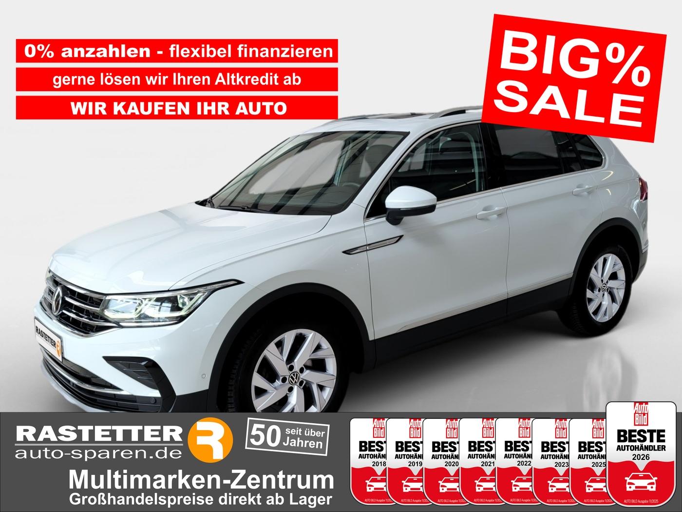 Volkswagen Tiguan TDI DSG 4M Elegance Leder+PanoSD+HUD+Navi