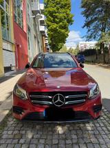 Mercedes-Benz GLC 250 d 4MATIC AMG Line  - mit Diesel-Antrieb: Rot, Geländewagen