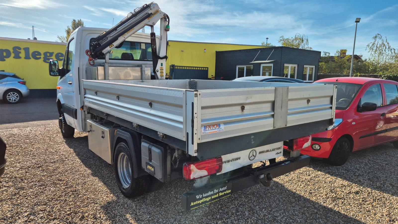 Mercedes-Benz Sprinter II Pritsche 513/514/516 CDI 4X4, Kran