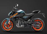 KTM 125 Duke blue 2025 + Quickshifter + 4 Jahre Gara - KTM BLAU