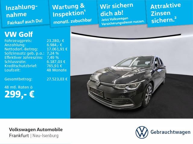 Volkswagen Golf VIII 2.0 TDI DSG Active Navi IQ.Light ACC D