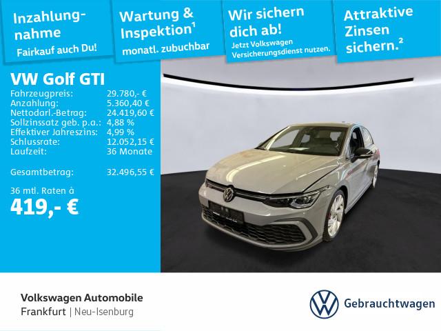 Volkswagen Golf GTI 2.0 TSI DSG Black Style AHK LED NAVI