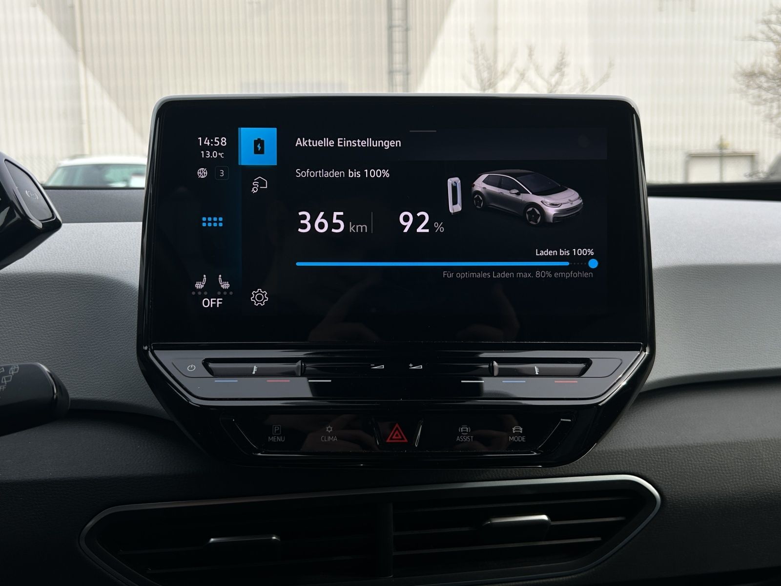 Fahrzeugabbildung Volkswagen ID.3 Pro Performance Business Matrix ACC SH PDC