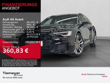 Audi Leasingangebot: Audi A6 Avant 45 TFSI 2x S LINE LM19 OPTIK-PKT MEMORY