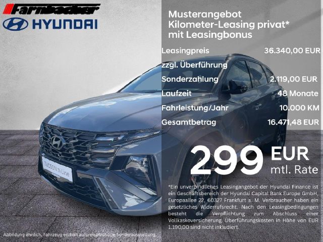 Hyundai TUCSON N Line Hybrid 2WD bis 29.08.25