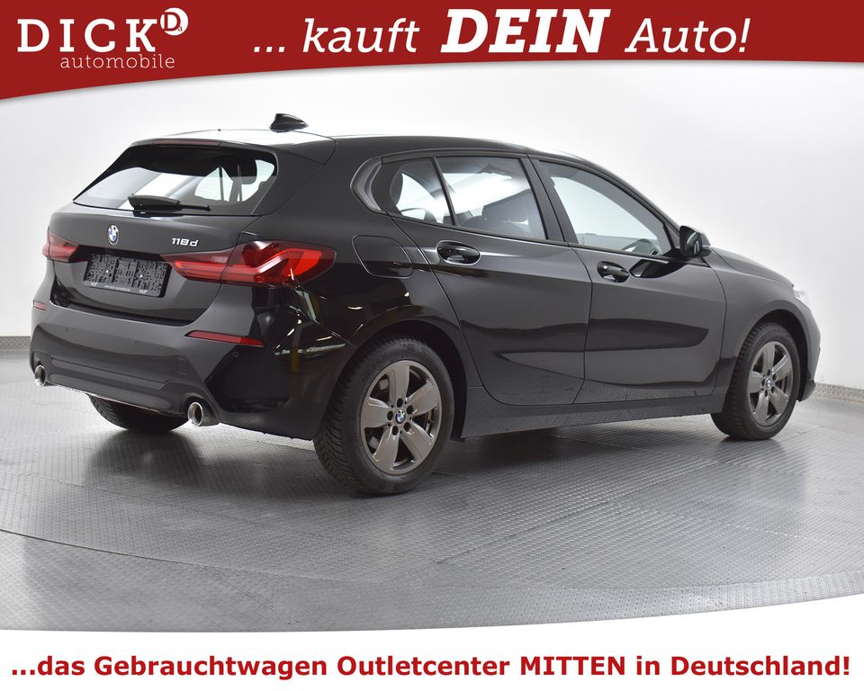 BMW 118 d Advant NAVI PROF+VIRTU+LED+SHZ+PDC+TEMP+MFL