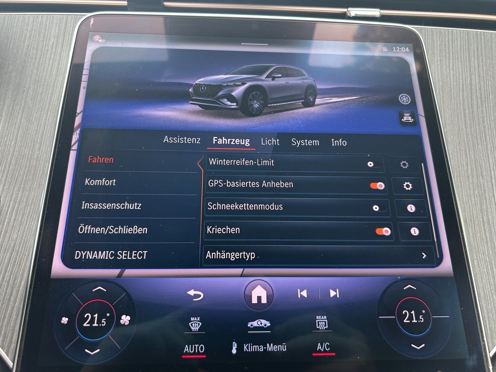 Fahrzeugabbildung Mercedes-Benz EQS450+ SUV AMG Advan 22" Pano AHK KeyGo TV 360°