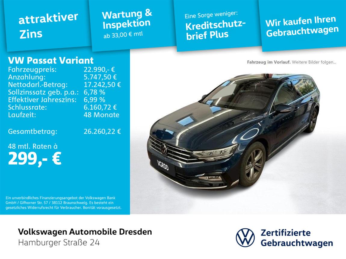 Volkswagen Passat Variant Business 2.0 TDI KAM MEMORY SITZE