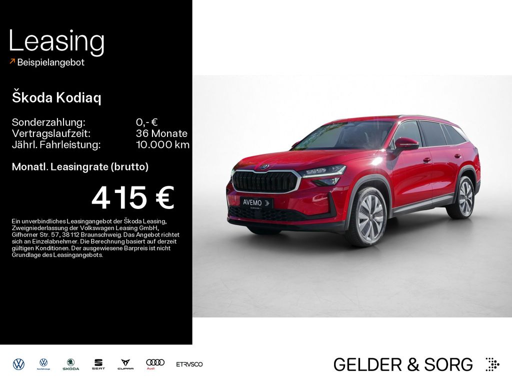 Skoda Kodiaq 2.0 TDI Selection Matrix*HuD*AHK*Pano*360