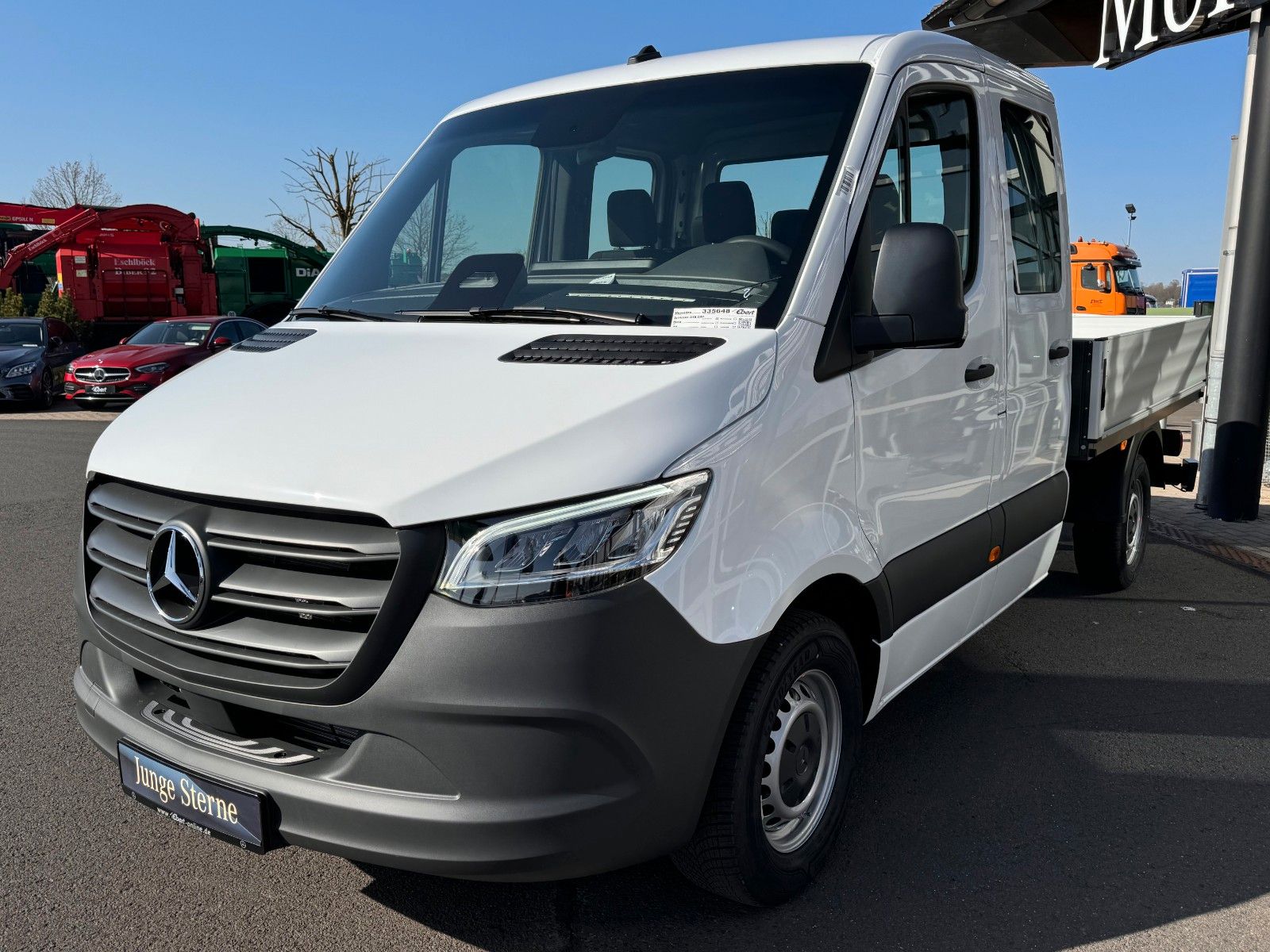 Fahrzeugabbildung Mercedes-Benz Sprinter 319 CDI 3665 DoKa Klima Kamera AHK